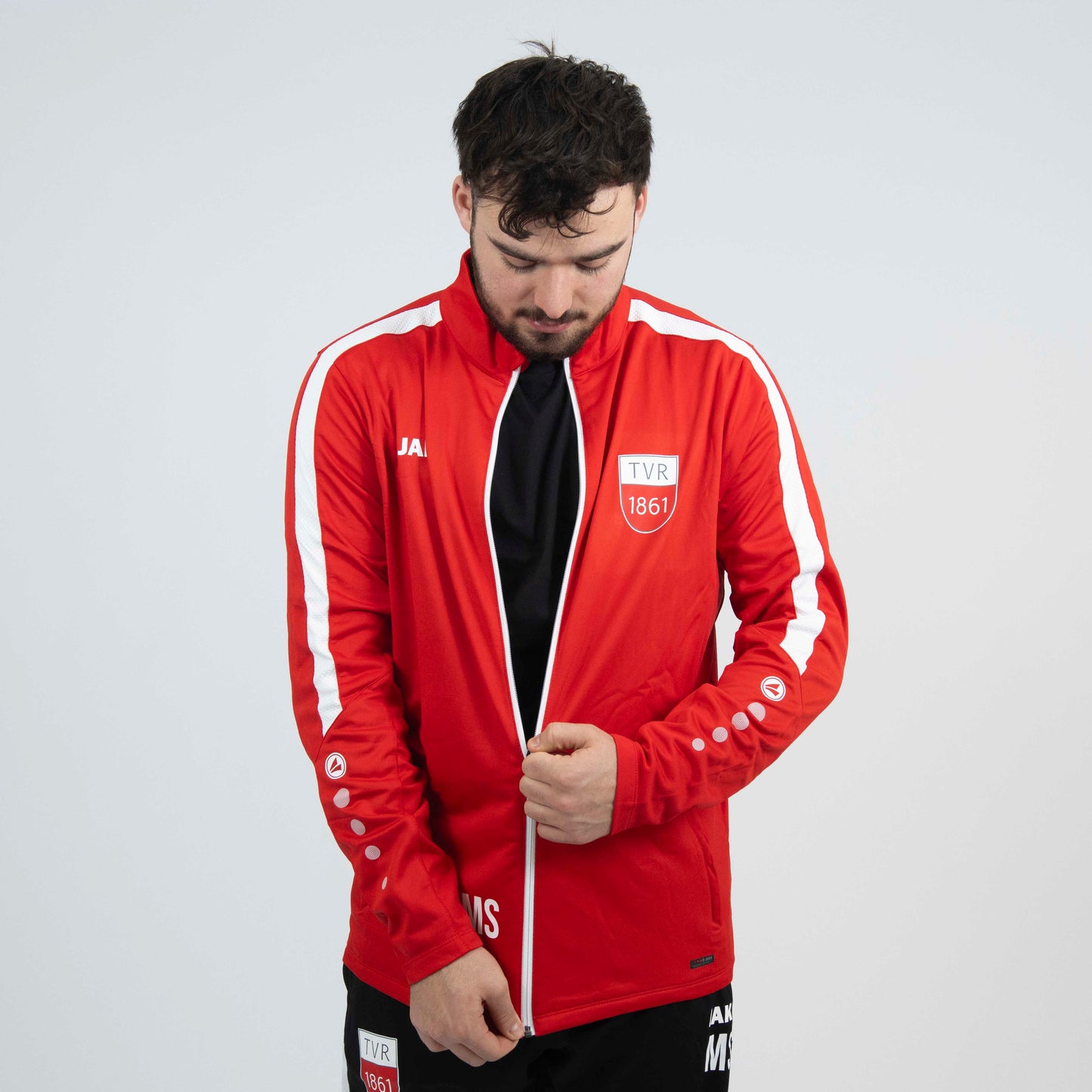 JAKO Polyester Jacke Power rot (inkl. Bedruckung) - TV Rottenburg