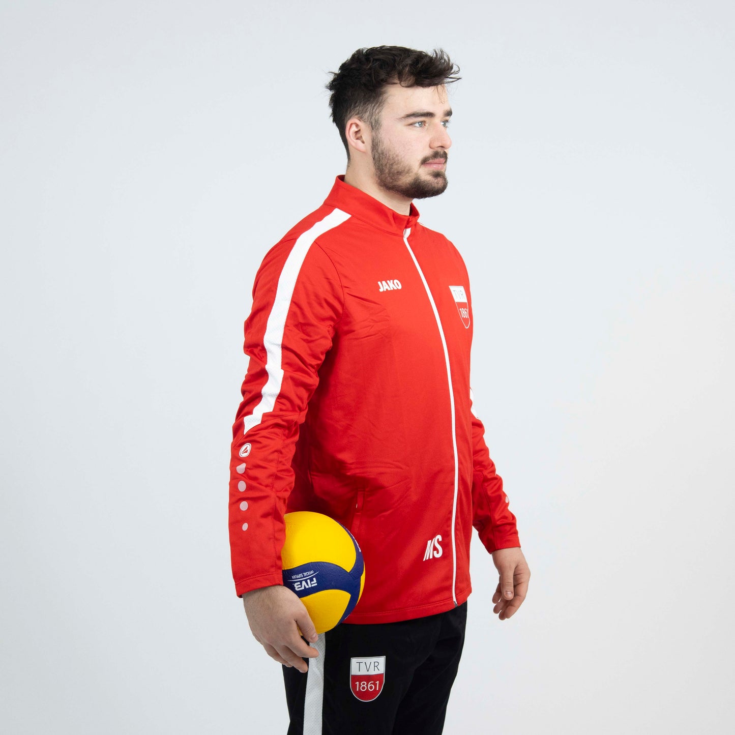 JAKO Polyester Jacke Power rot (inkl. Bedruckung) - TV Rottenburg