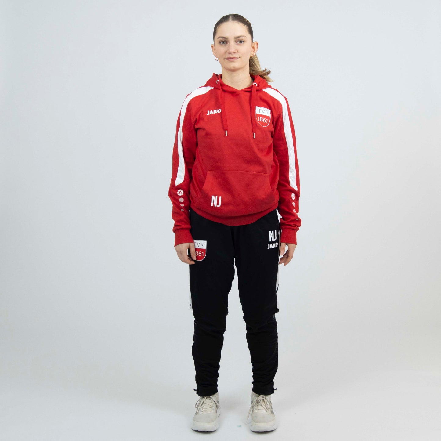 JAKO Kapuzen-Sweat-Power rot (inkl. Bedruckung) - TV Rottenburg