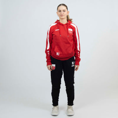 JAKO Kapuzen-Sweat-Power rot (inkl. Bedruckung) - TV Rottenburg