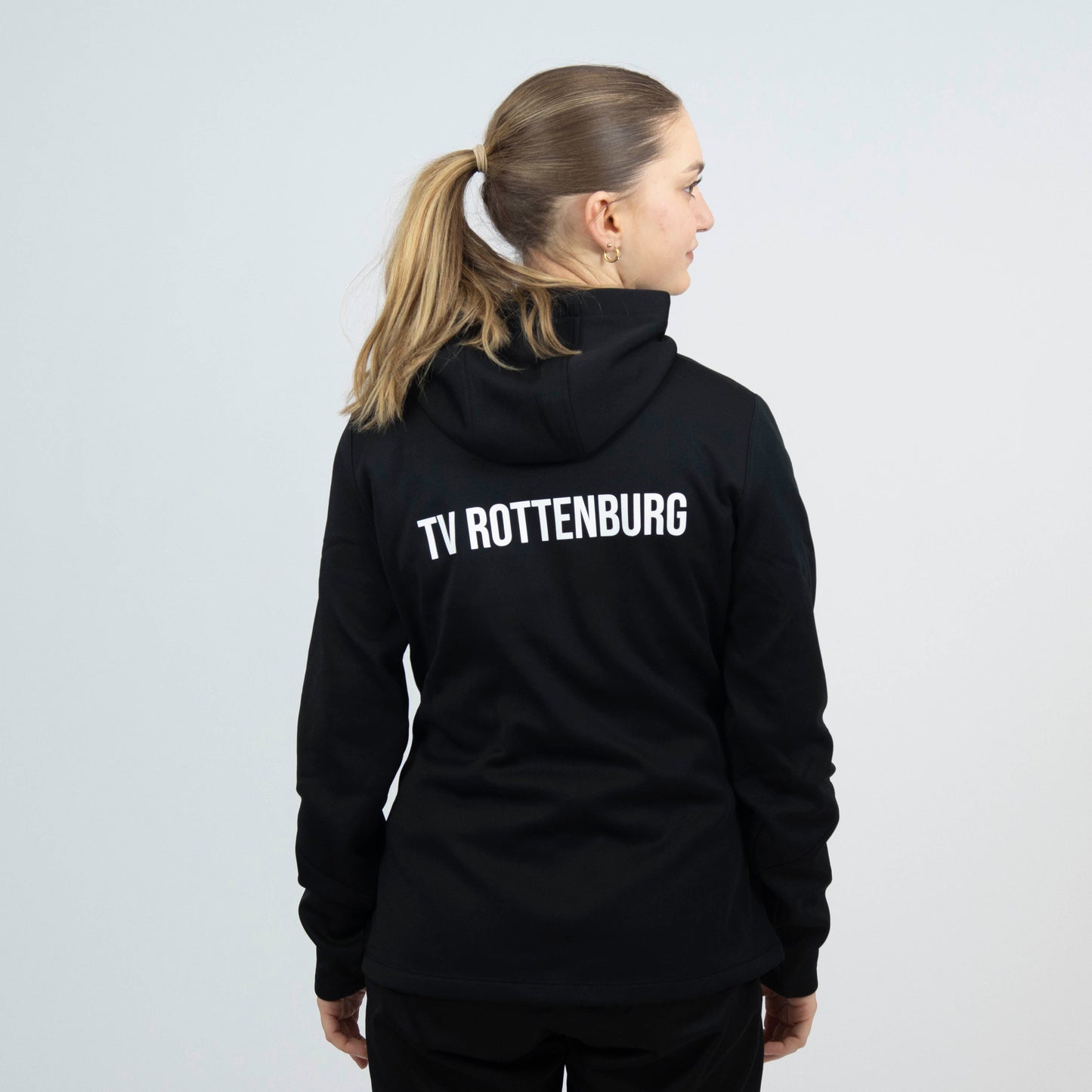 JAKO Kapuzenjacke Power schwarz (inkl. Bedruckung) - TV Rottenburg