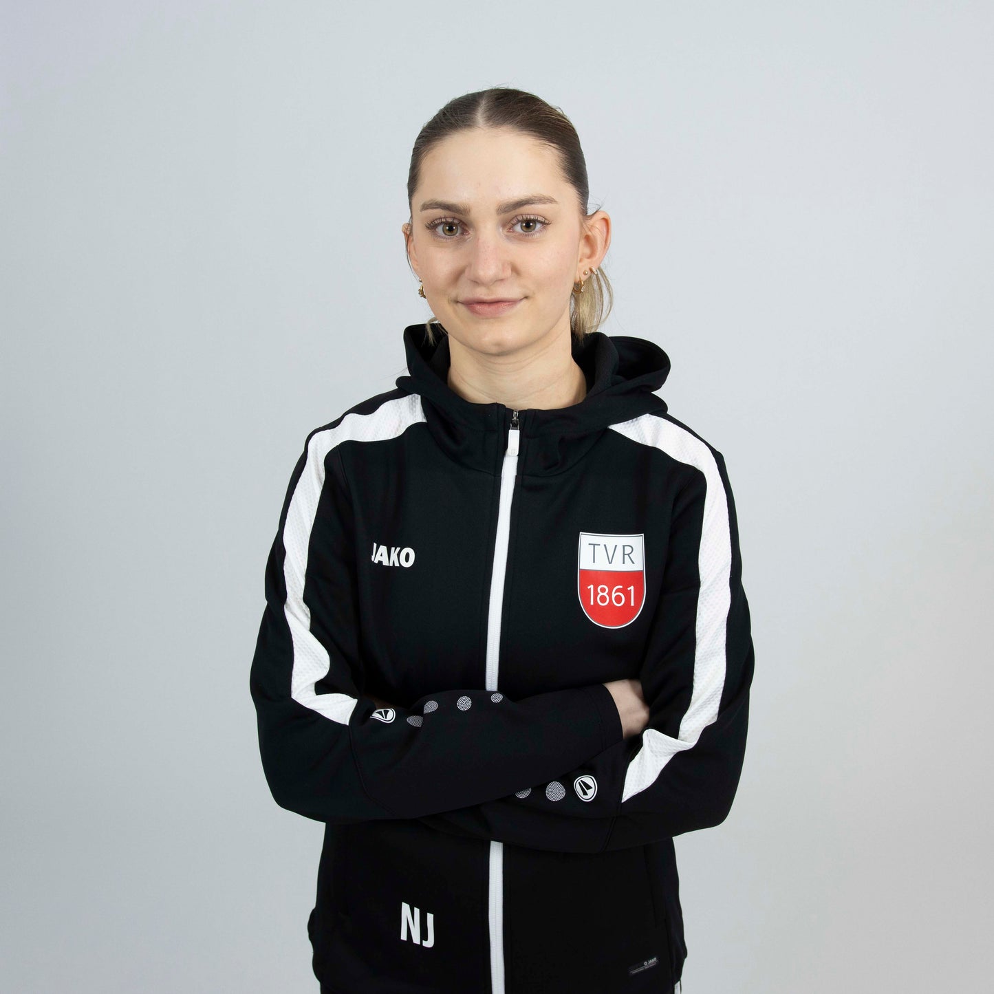 JAKO Kapuzenjacke Power schwarz (inkl. Bedruckung) - TV Rottenburg