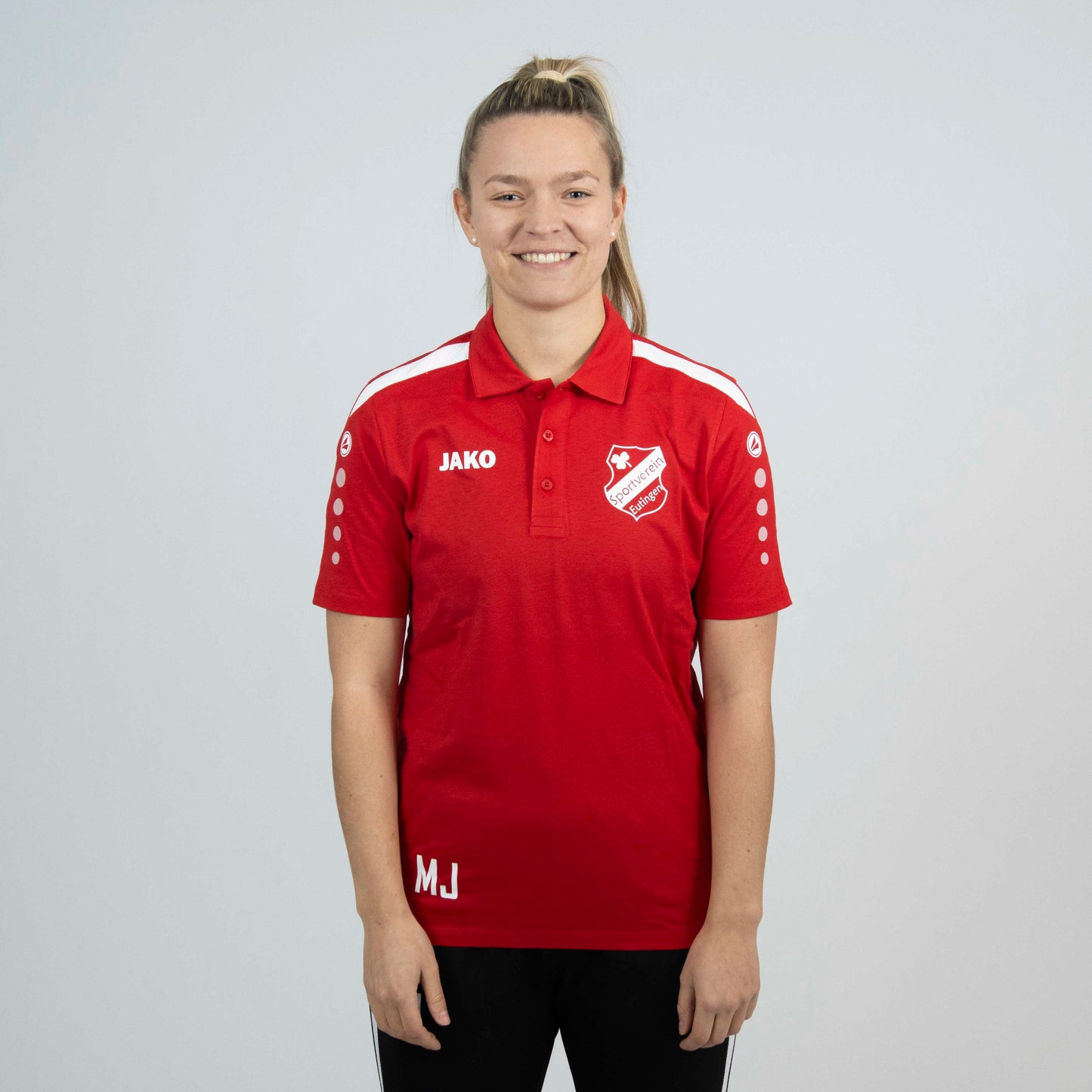 JAKO Polo Power rot (inkl. Bedruckung) - SV Eutingen