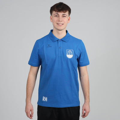 ERIMA Teamsport Poloshirt (inkl. Bedruckung) - Blau - TuS Ergenzingen