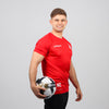 UHLSPORT Functional T-Shirt ESSENTIAL (inkl. Bedruckung) - Rot/Weiss - SG Empfingen