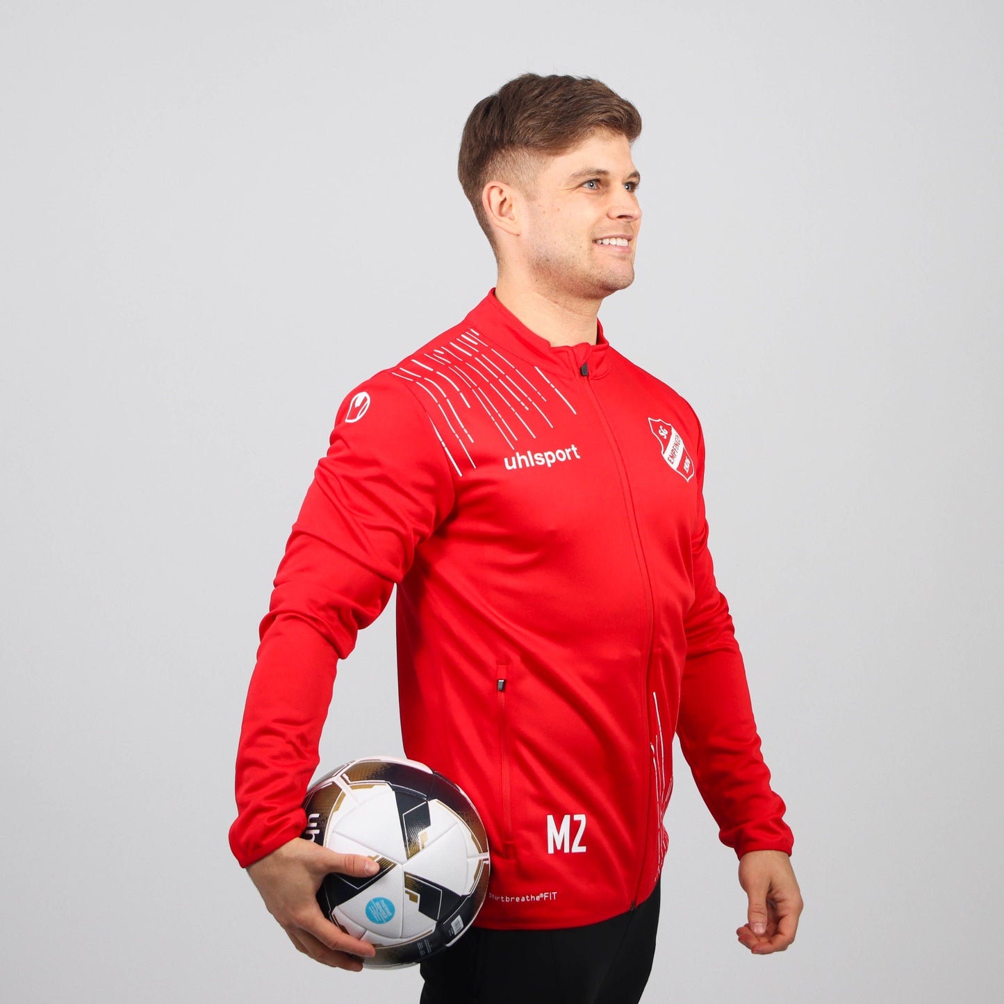 UHLSPORT Classic Jacket SCORE 26 (inkl. Bedruckung) - Rot/Weiss - SG Empfingen