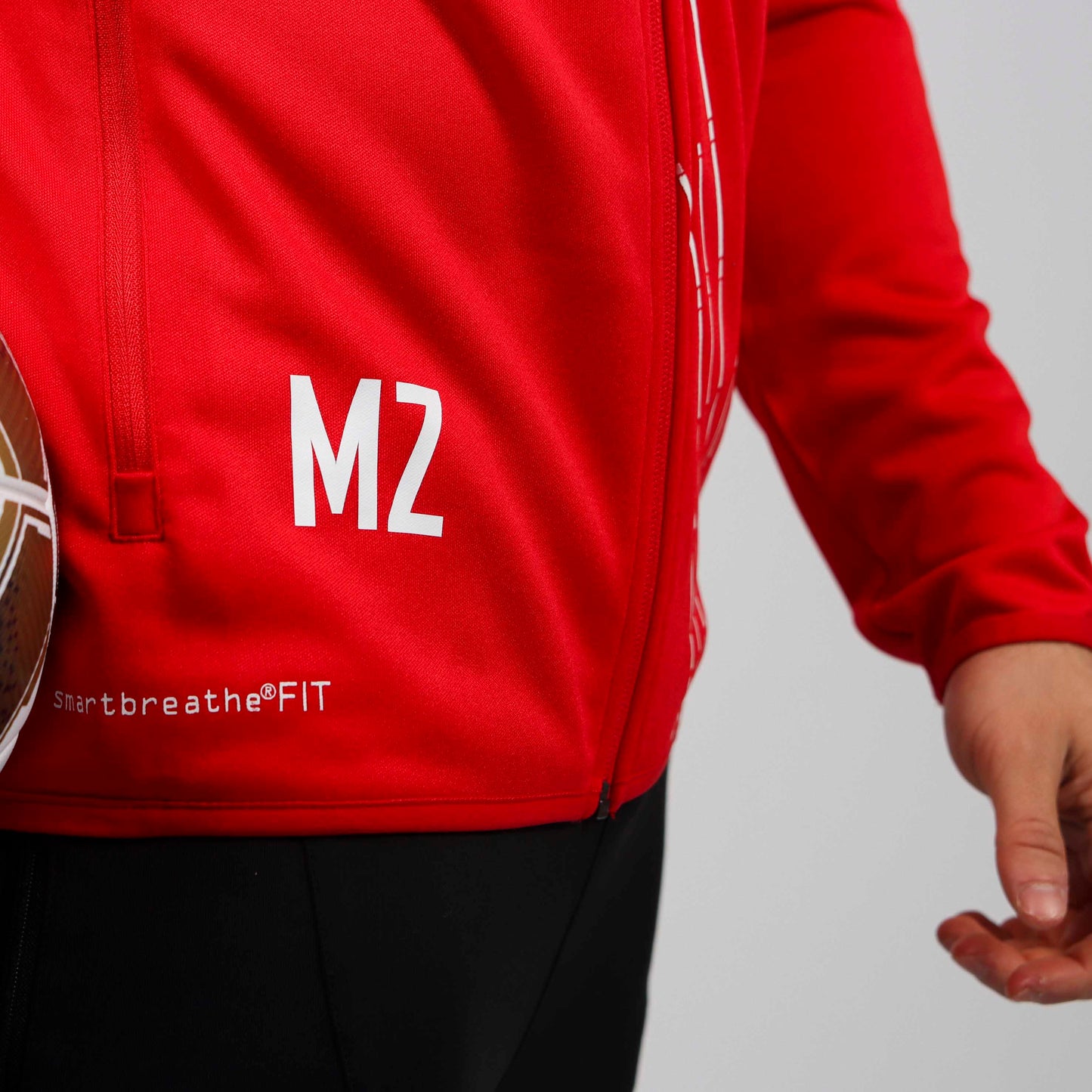 UHLSPORT Evo Woven Jacket SCORE 26 (inkl. Bedruckung) - Rot/Weiss - SG Empfingen