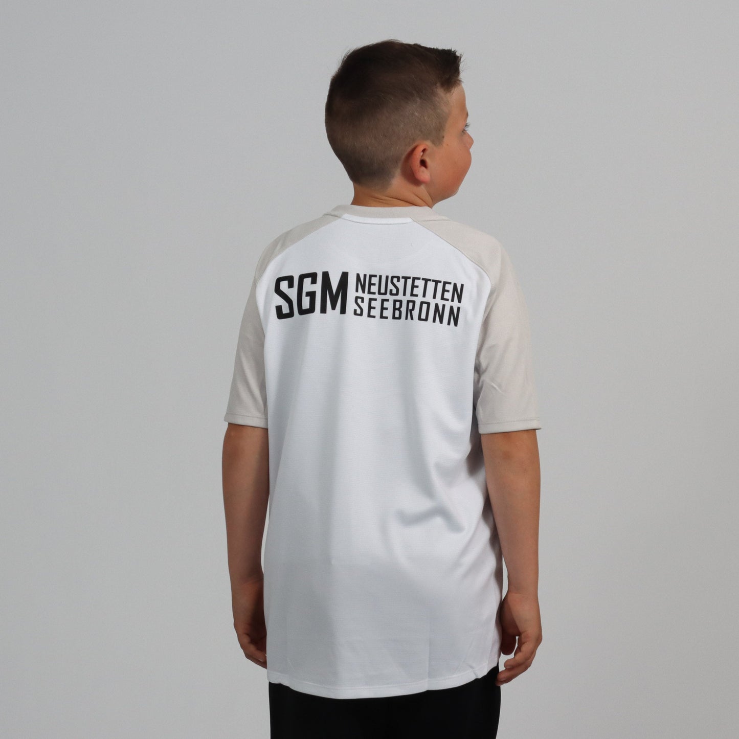 JAKO T-Shirt Iconic weiß/soft grey/anthra light - SGM Neustetten/Seebronn