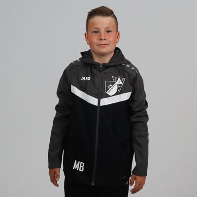 JAKO Kapuzenjacke Iconic schwarz/anthrazit - SGM Neustetten/Seebronn