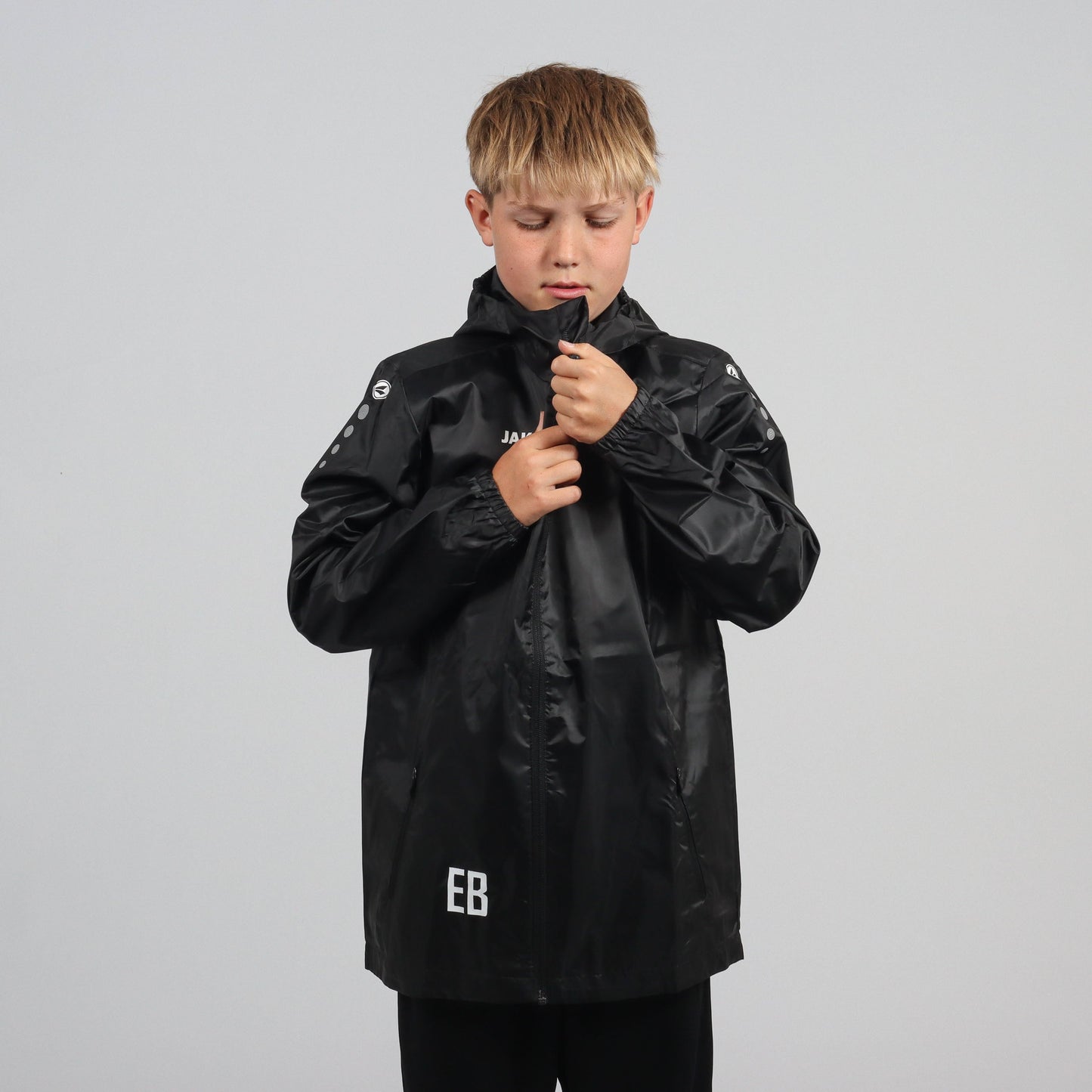 JAKO Allwetterjacke TEAM 2.0 (inkl. Bedruckung) - Schwarz - SGM Eichenberg