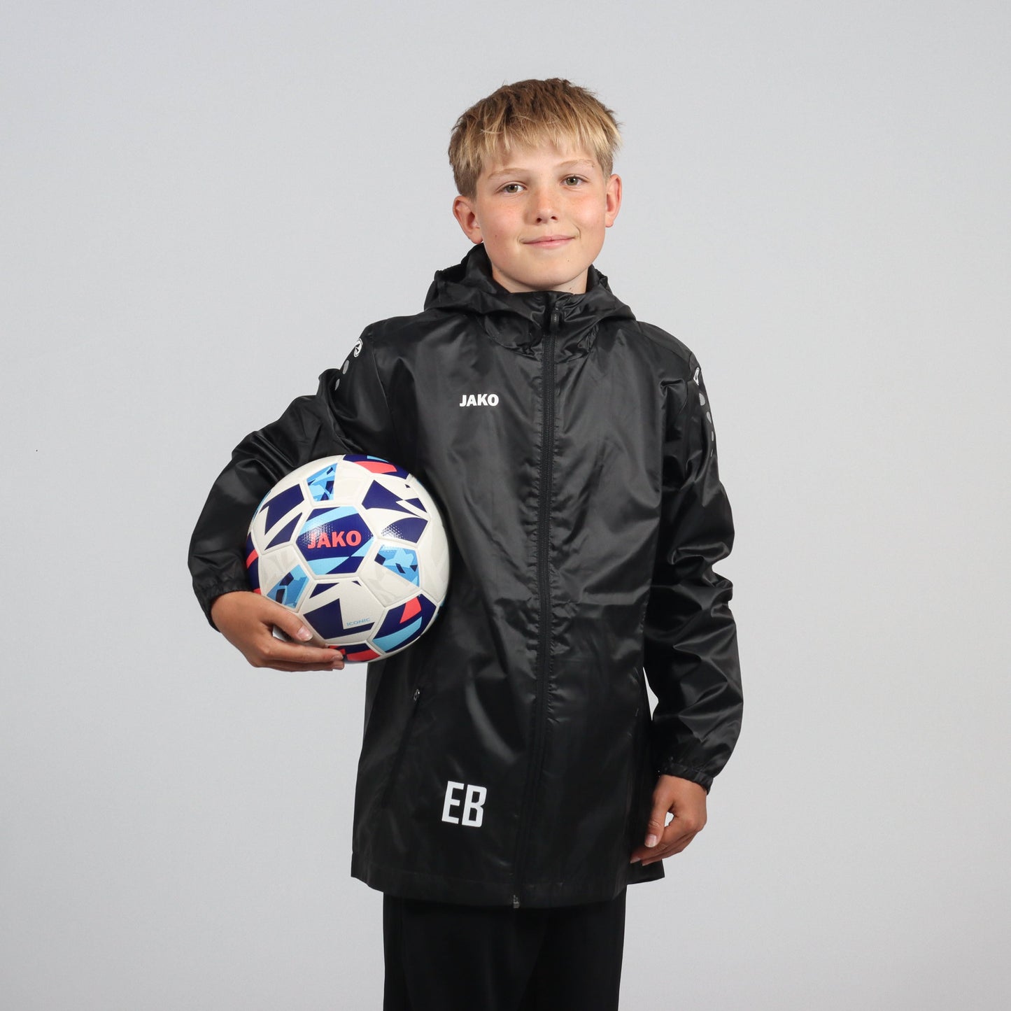 JAKO Allwetterjacke TEAM 2.0 (inkl. Bedruckung) - Schwarz - SGM Eichenberg