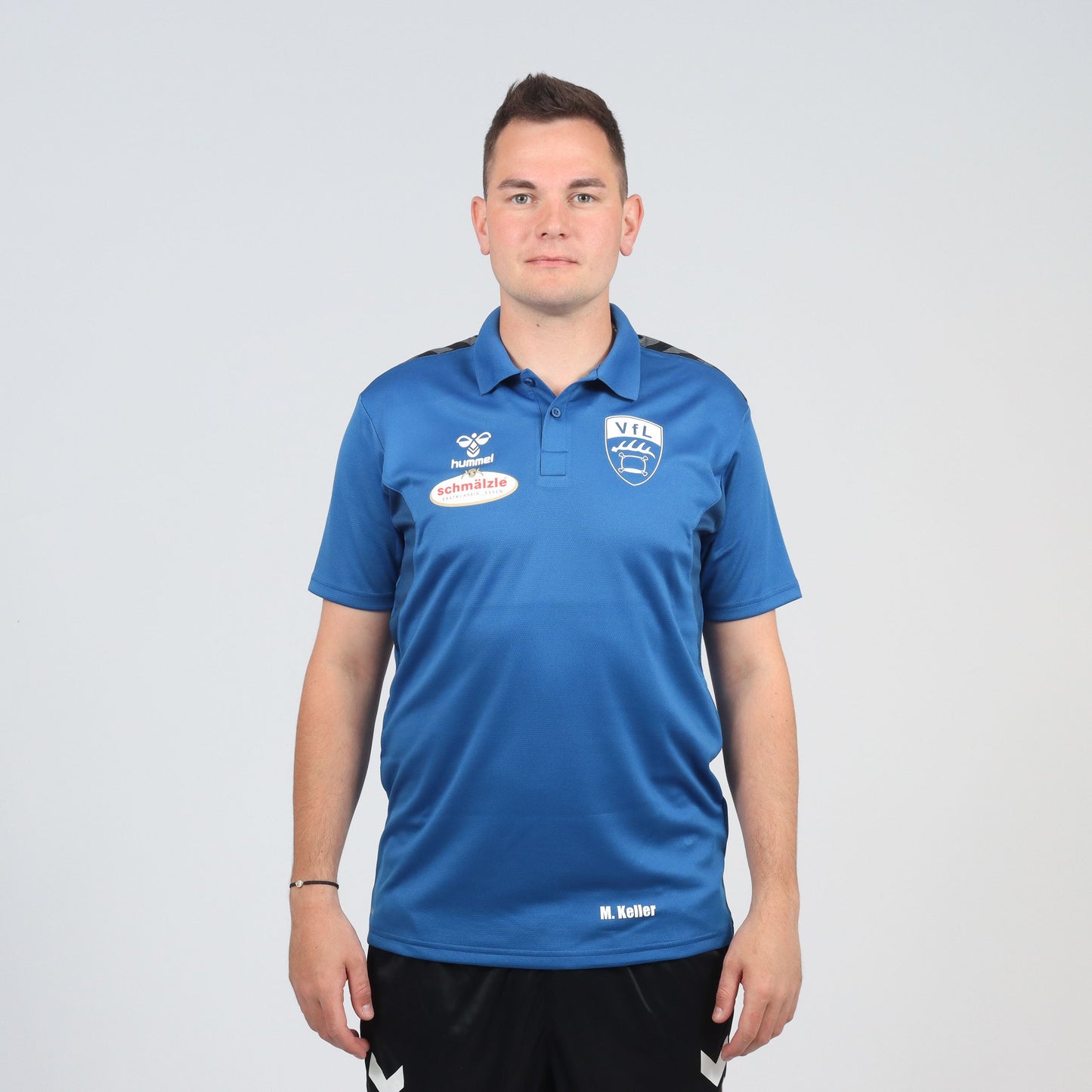 HUMMEL Functional Poloshirt AUTHENTIC (inkl. Bedruckung) - Blau - VfL Pfullingen