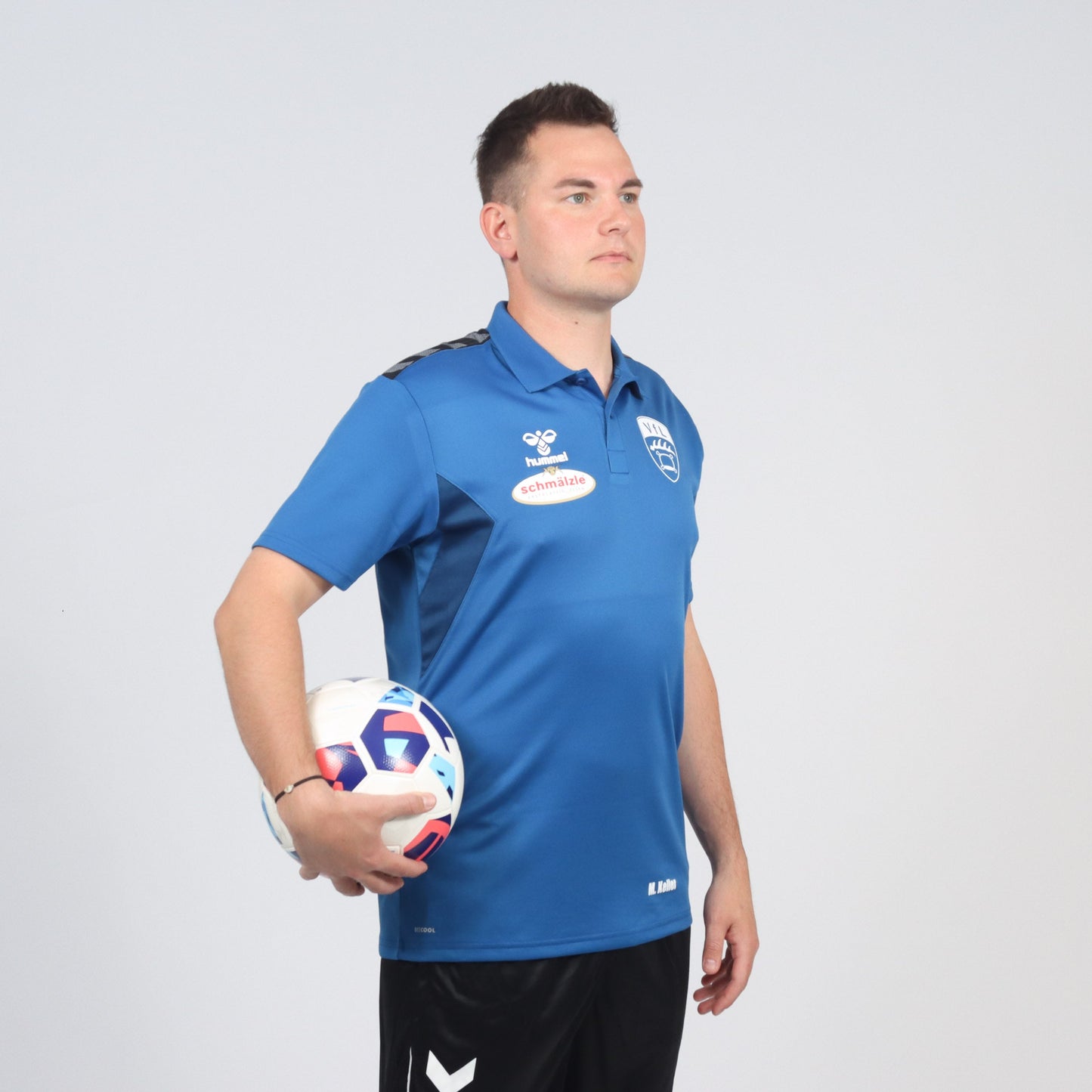 HUMMEL Functional Poloshirt AUTHENTIC (inkl. Bedruckung) - Blau - VfL Pfullingen