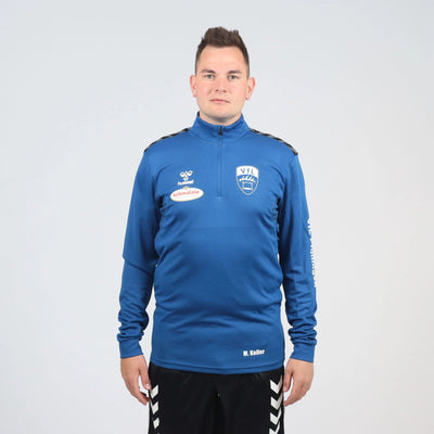 HUMMEL Half Zip Sweat AUTHENTIC (inkl. Bedruckung) - Blau - VfL Pfullingen