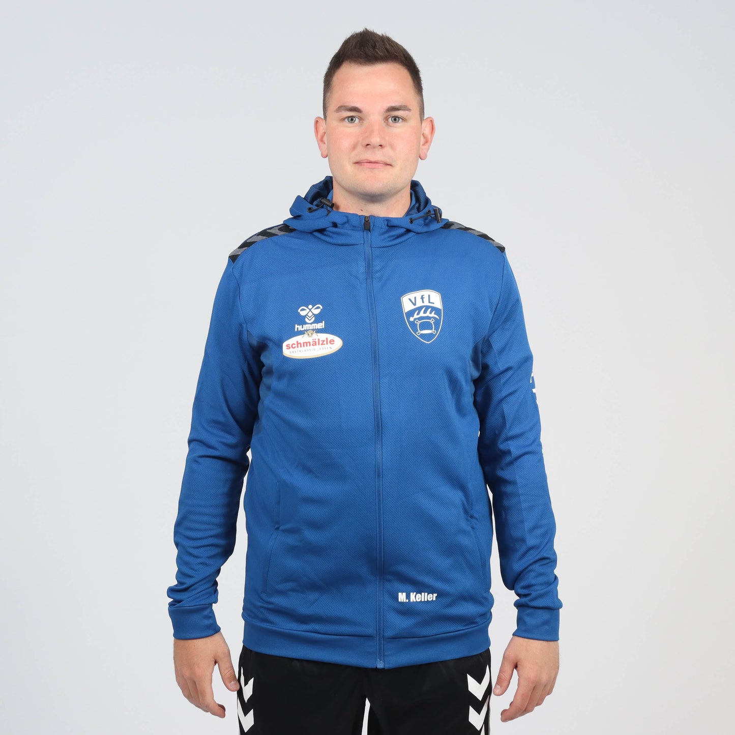 HUMMEL Zip Hoodie AUTHENTIC (inkl. Bedruckung) - Blau - VfL Pfullingen