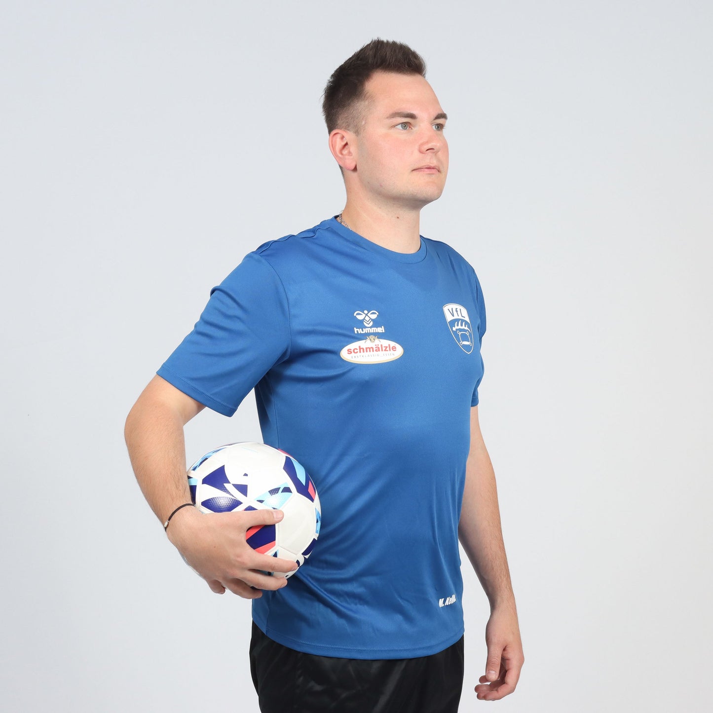 HUMMEL T-Shirt ESSENTIAL (inkl. Bedruckung) - Blau - VfL Pfullingen