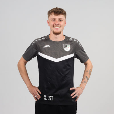 Jako Polo Iconic Schwarz/Anthrazit - SV Bondorf