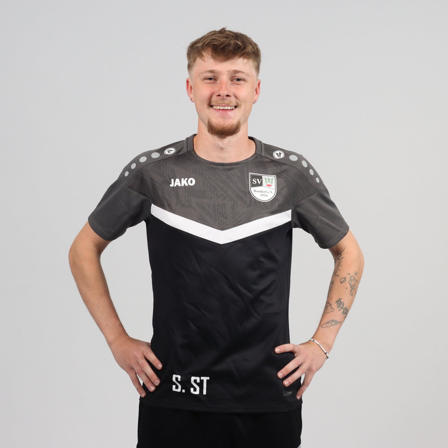 Jako T-Shirt Iconic Schwarz - SV Bondorf Aktive