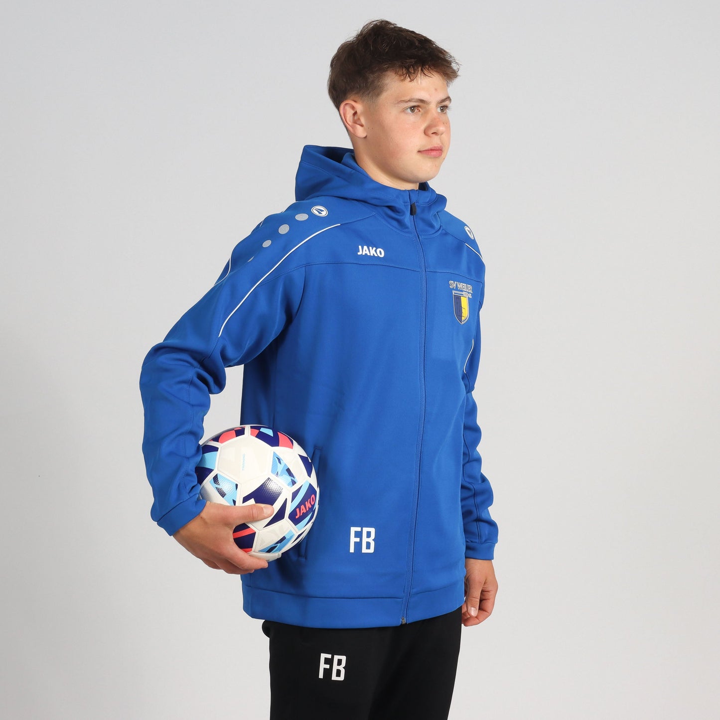 JAKO Kapuzenjacke CLASSICO (inkl. Bedruckung) - Blau - SV Weiler