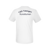 Erima Funktions Teamsport T-Shirt weiß (inkl. Bedruckung) - TSG Tübingen Kunstturnen