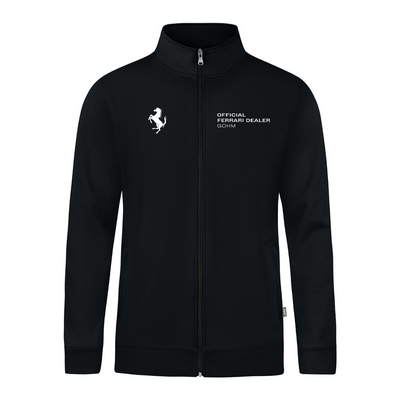 JAKO Sweatjacke Doubletex schwarz (inkl. Bedruckung) - Ferrari Gohm