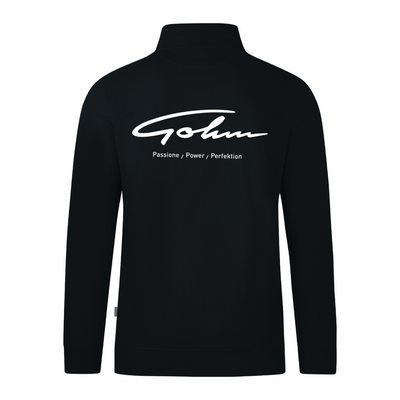 JAKO Sweatjacke Doubletex schwarz (inkl. Bedruckung) - Ferrari Gohm