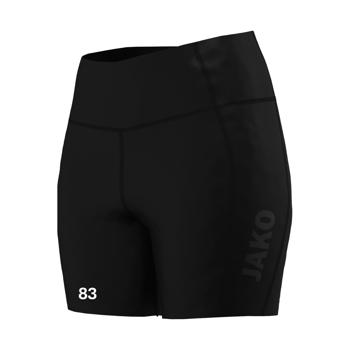 JAKO Short Tight Power Damen schwarz (inkl. Bedruckung) - Sportkreis Tübingen