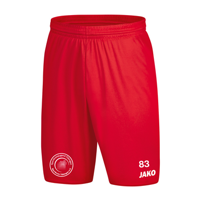 JAKO Sporthose Manchester 2.0 rot (inkl. Bedruckung) - Sportkreis Tübingen