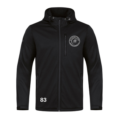 JAKO Softshelljacke Premium Schwarz Herren/Damen (inkl. Bedruckung) -  Sportkreis Tübingen