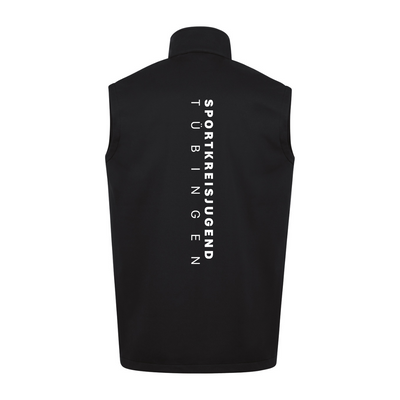 JAKO Softshellweste Premium schwarz (inkl. Bedruckung) - Sportkreis Tübingen