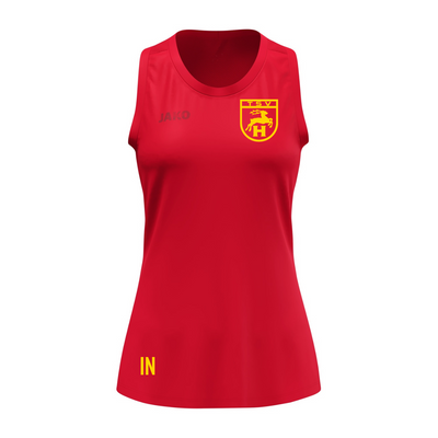 JAKO Tanktop Light Flow Rot Damen/Herren (inkl. Bedruckung) - Spitzbergläufer