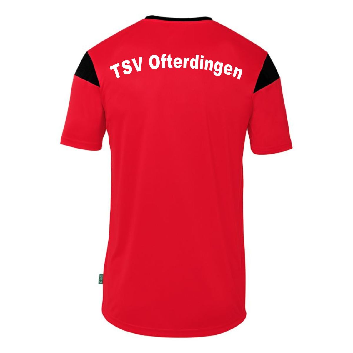 UHLSPORT JUGEND T-Shirt SQUAD (inkl. Bedruckung) - Rot/Schwarz - TSV Ofterdingen