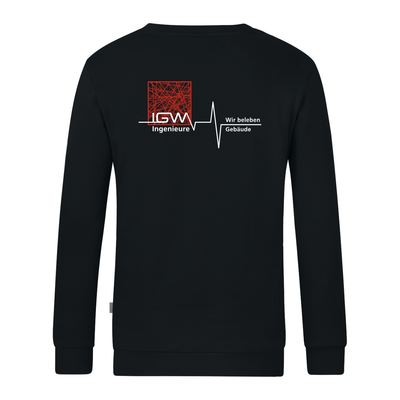 JAKO Sweat Organic schwarz (inkl. Bedruckung) - IGW