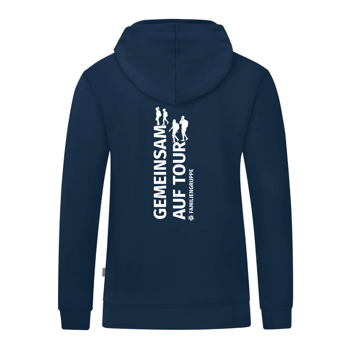 JAKO Kapuzenjacke Organic marine (inkl. Bedruckung) - DAV Fulda