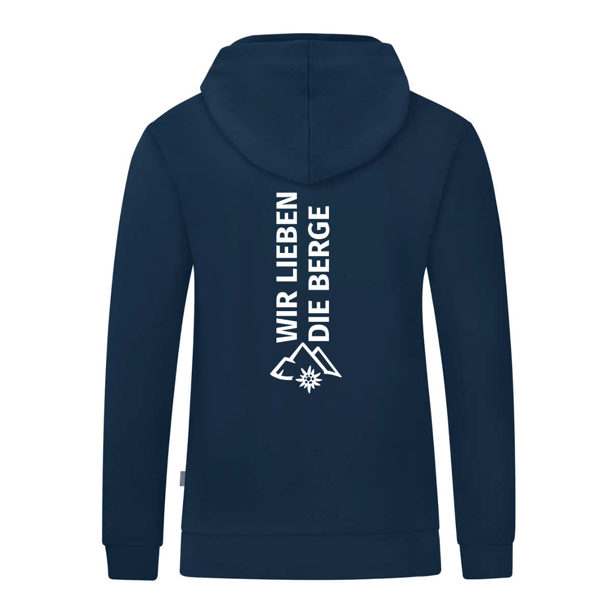 JAKO Kapuzenjacke Organic marine (inkl. Bedruckung) - DAV Fulda