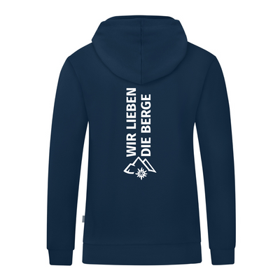 B&C Kinder Kapuzenjacke marine (inkl. Bedruckung) - DAV Fulda