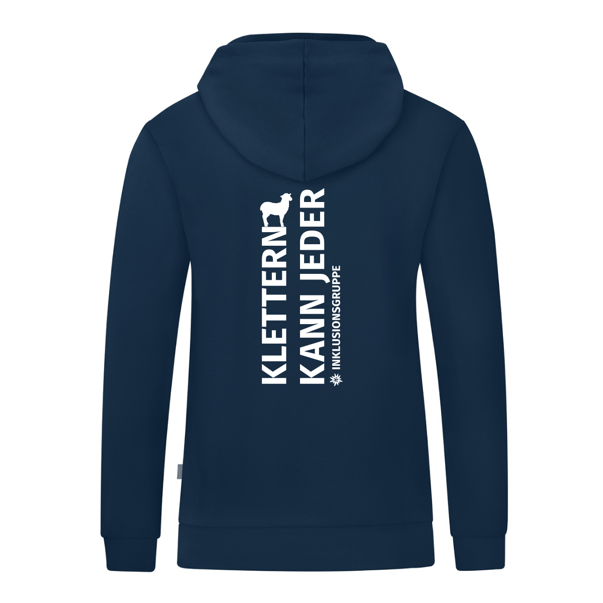 JAKO Kapuzenjacke Organic marine (inkl. Bedruckung) - DAV Fulda