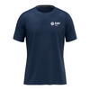 JAKO T-Shirt Uni marine (inkl. Bedruckung) - DAV Fulda