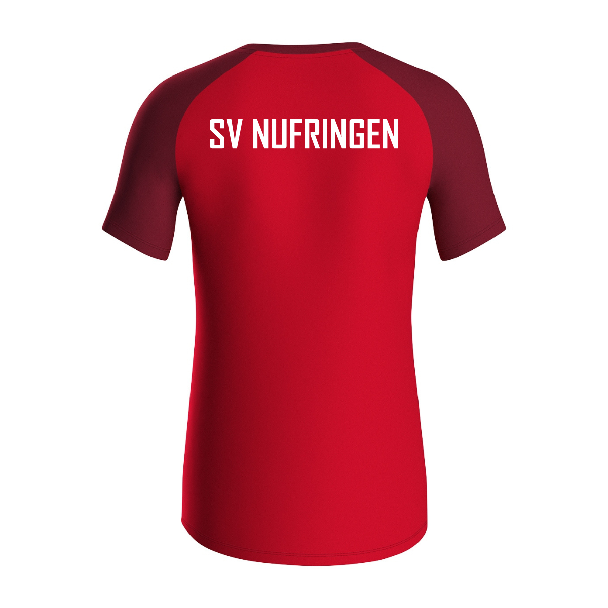 JAKO T-Shirt Iconic rot/weinrot (inkl. Bedruckung) - SV Nufringen