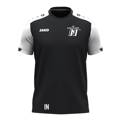 JAKO T-Shirt Dynamic schwarz/weiß (inkl. Bedruckung) - SG Nagold-Nord
