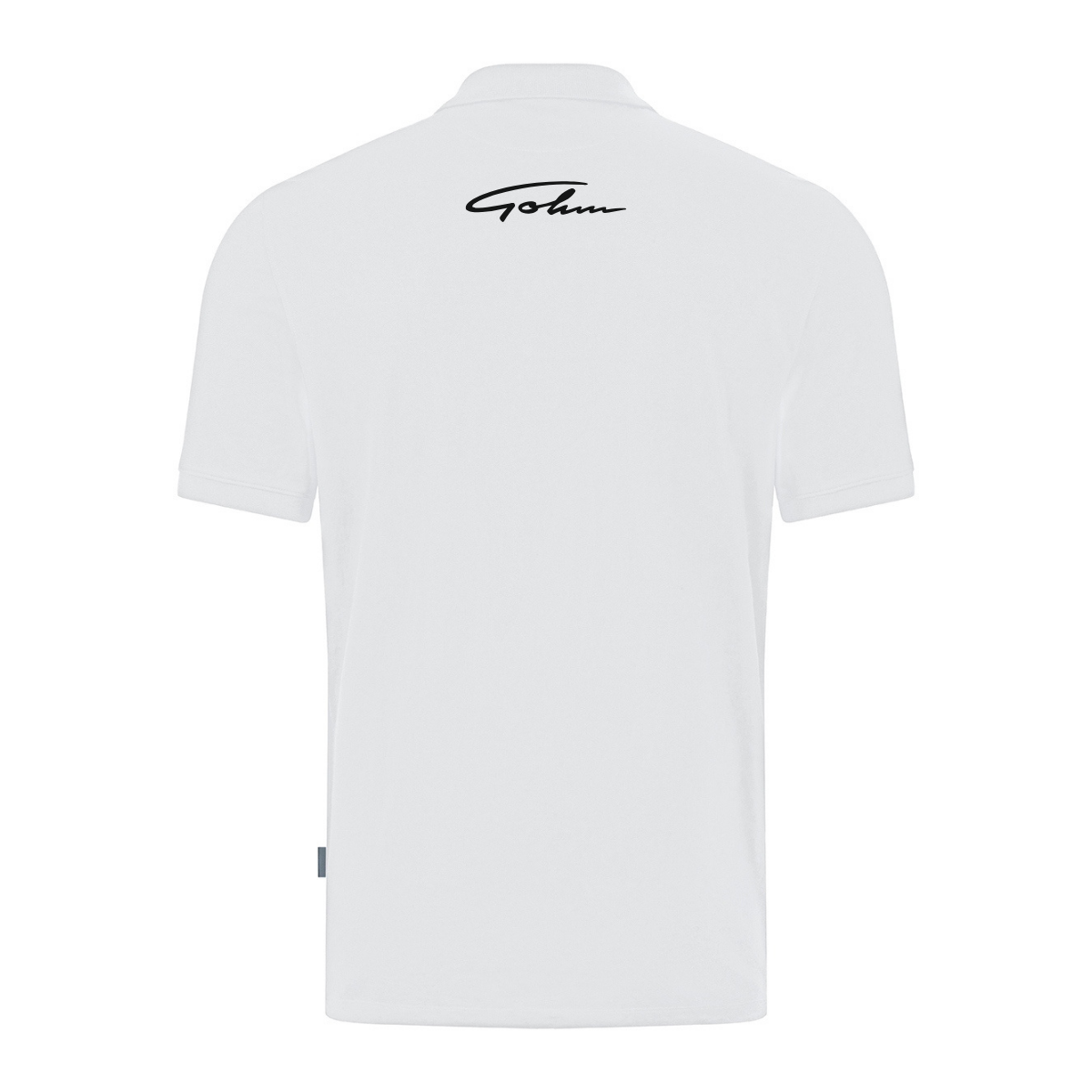 JAKO Poloshirt Doubletex weiß (inkl. Veredelung) - Ferrari Gohm
