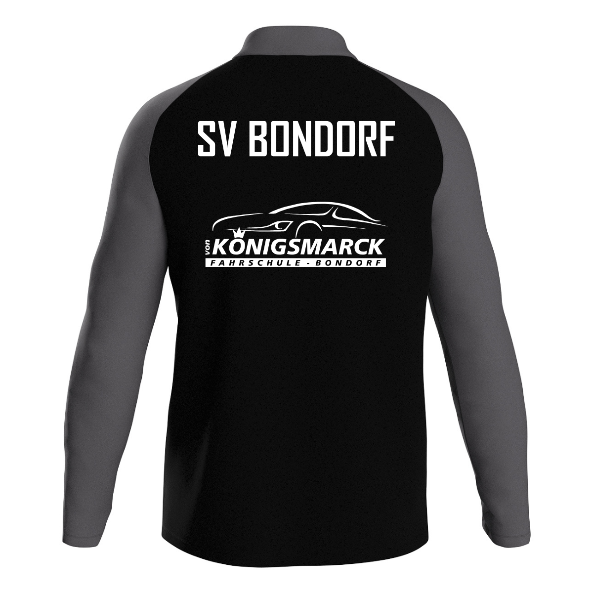 Jako Polyesterjacke Iconic Schwarz/Anthrazit - SV Bondorf Aktive