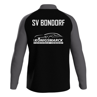 Jako Polyesterjacke Iconic Schwarz/Anthrazit - SV Bondorf Aktive