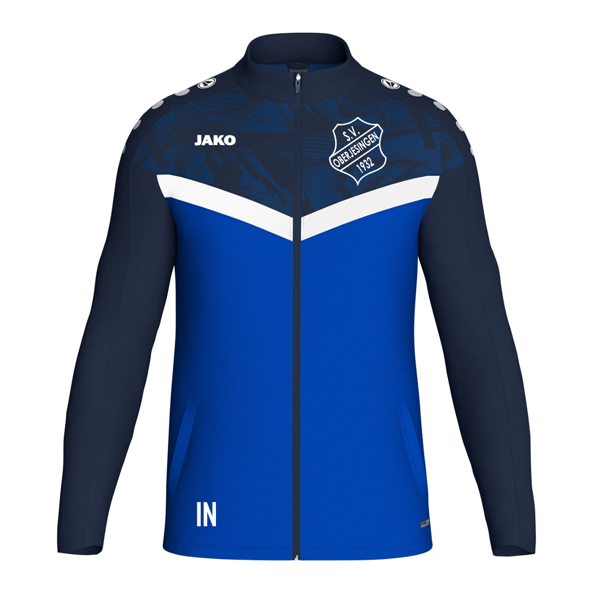 JAKO Polyesterjacke Iconic marine/royal (inkl. Bedruckung) - SV Oberjesingen