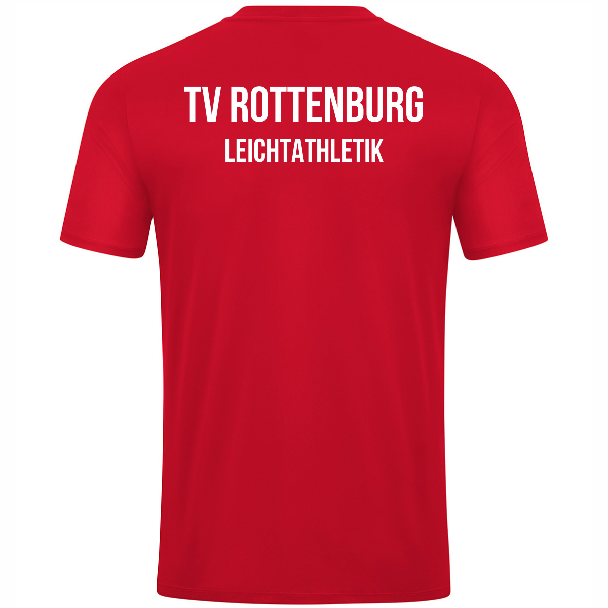 JAKO Trikot Power kurzarm rot (inkl. Bedruckung) - TV Rottenburg Leichtathletik