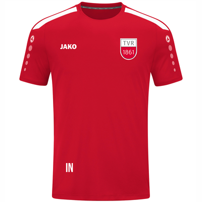 JAKO T-Shirt Power rot (inkl. Bedruckung) - TV Rottenburg Handball