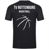 JAKO Trikot Power kurzarm schwarz (inkl. Bedruckung) - TV Rottenburg Basketball