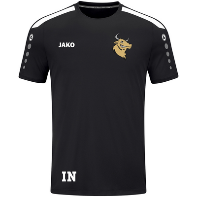 JAKO Trikot Power KA schwarz (inkl. Bedruckung) - Bulls Bondorf
