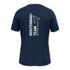 JAKO T-Shirt Uni marine (inkl. Bedruckung) - DAV Fulda