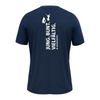 JAKO T-Shirt Uni marine (inkl. Bedruckung) - DAV Fulda